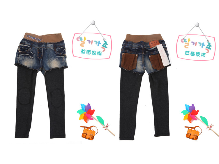 2012秋<em>冬季</em>新款时尚版<em>女童</em>紧身型<em>打底</em>连<em>短裤</em>