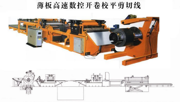 【【厂家直供】 薄板开卷校平生产线 开卷校平
