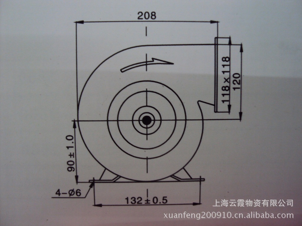 直销工频离心风机150flj3风机双蜗壳通风散热性能稳定