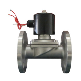 电磁阀-2W-320-32FS 常闭水管电磁阀 法兰连