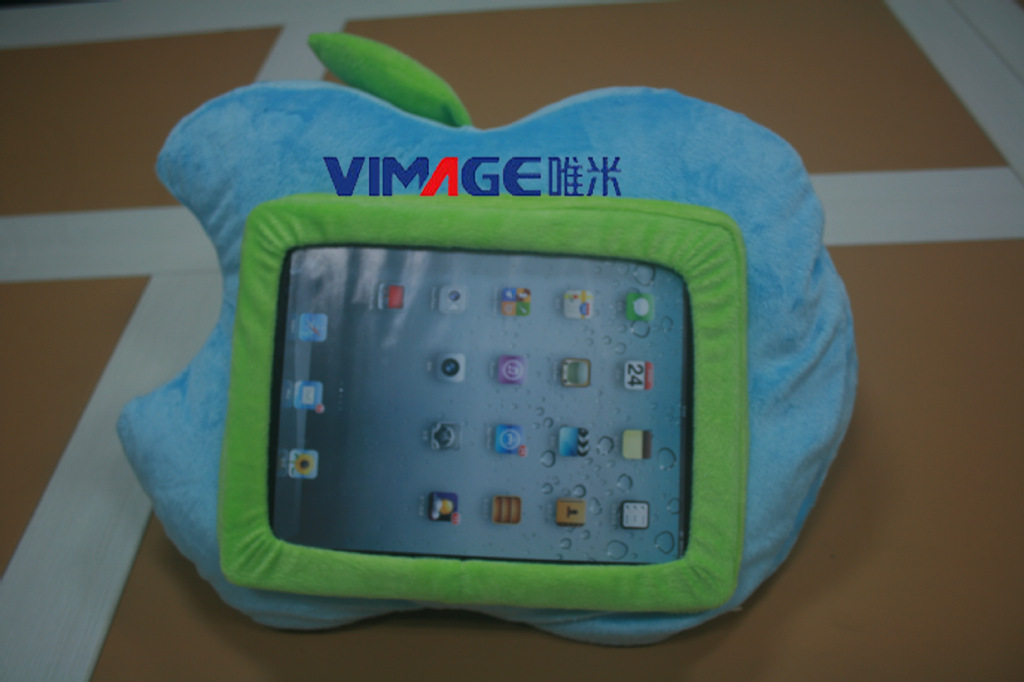 【VIMAGE唯米多功能苹果型iPad抱枕 USB发