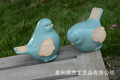 混批陶瓷禮品工藝品*花園陽臺裝飾擺件*傢居裝飾*藍色小鳥 A-046