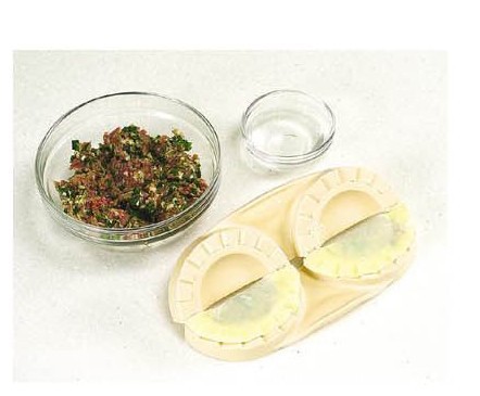 【日本木晖 料理大师 快速包饺子模 饺子夹】价