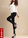 2012年新款厂家直销日韩版提臀显瘦女式小脚裤铅笔裤 