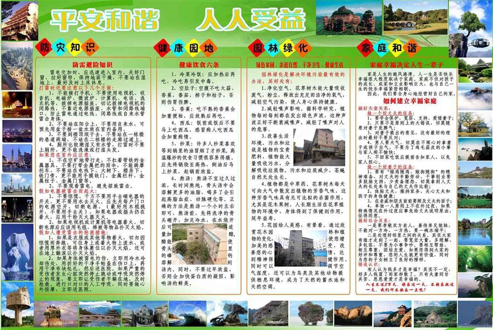【209海报艺术v海报装饰4024园林绿化字体避险化字的展板防雷设计图片图片