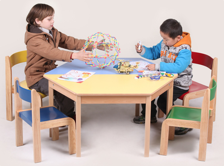 发采购桌类、茶几-奔趣实木桌椅 儿童游戏桌椅