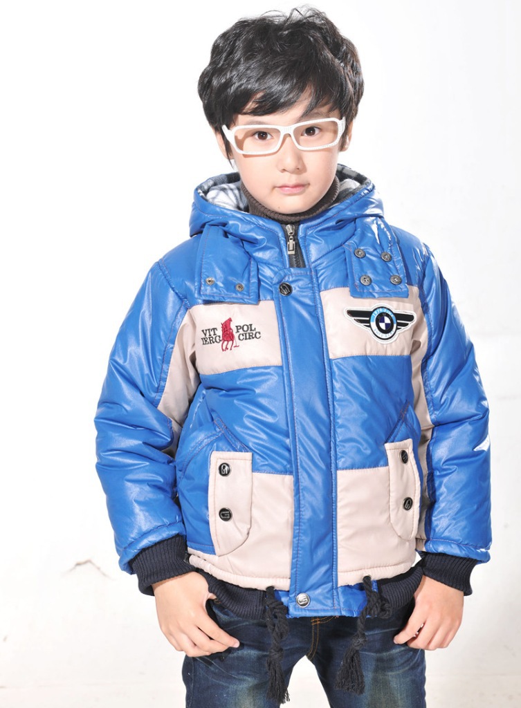 批发中大童 男童装<em>冬装外套</em>韩版<em>儿童棉衣</em>/<em>棉服</em>