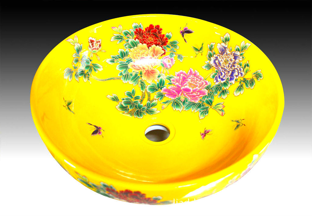 【宜家卫浴陶瓷正品供应新款洗衣盆亮丽洗面盆