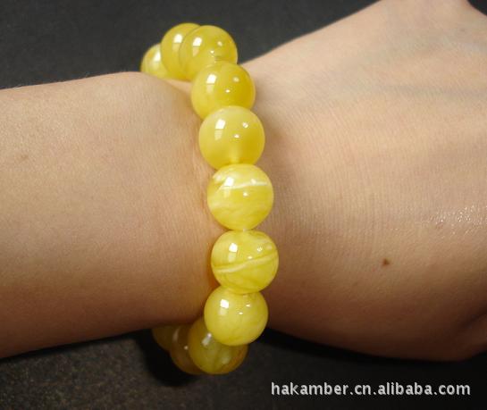 【纯天然琥珀蜜蜡圆珠手串非合成无任何优化处理】价格,厂家,图片,,HAK INTERNATIONAL TRADE CO.,LTD-马可波罗网