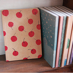 批发韩国 复古蜡笔画B7口袋记事 小本子 8款