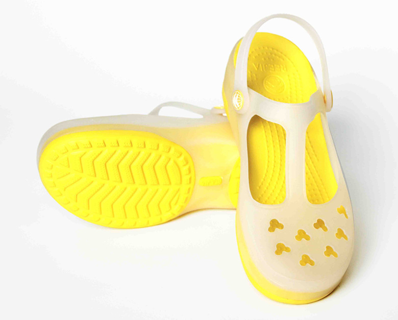 【厂价批发锐嘉 米奇玛丽珍变色 洞洞鞋 糖果鞋