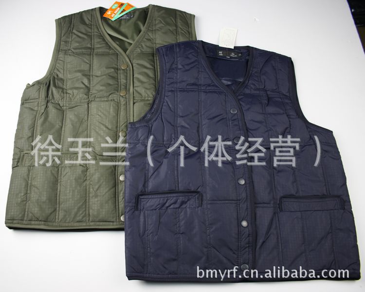 批发采购<em>男式马甲</em>-2012秋冬季羽绒马甲 男式中