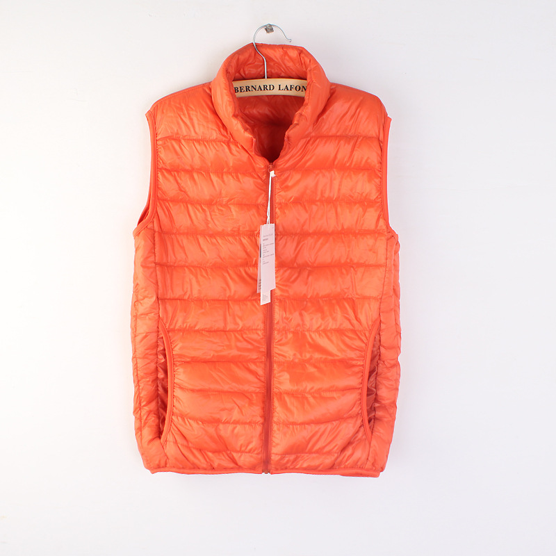 外贸<em>原单羽绒马甲</em> 优衣库男式高级轻薄型羽绒