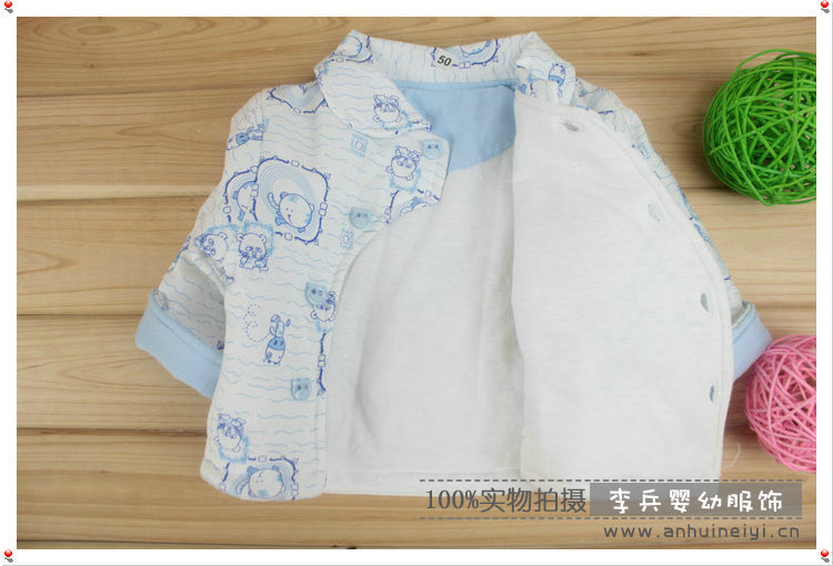 【童装 <em>厂家直销</em> 同诚<em>儿童</em>全棉老虎<em>马甲</em>夹棉三