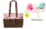 实惠价!厂家批发供应时尚花瑶布妈咪包