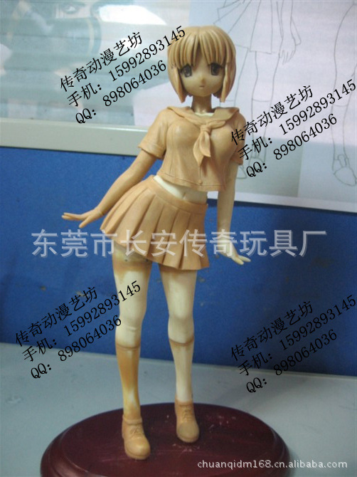 【深圳东莞地区厂家专业供应动漫泥雕手办制作