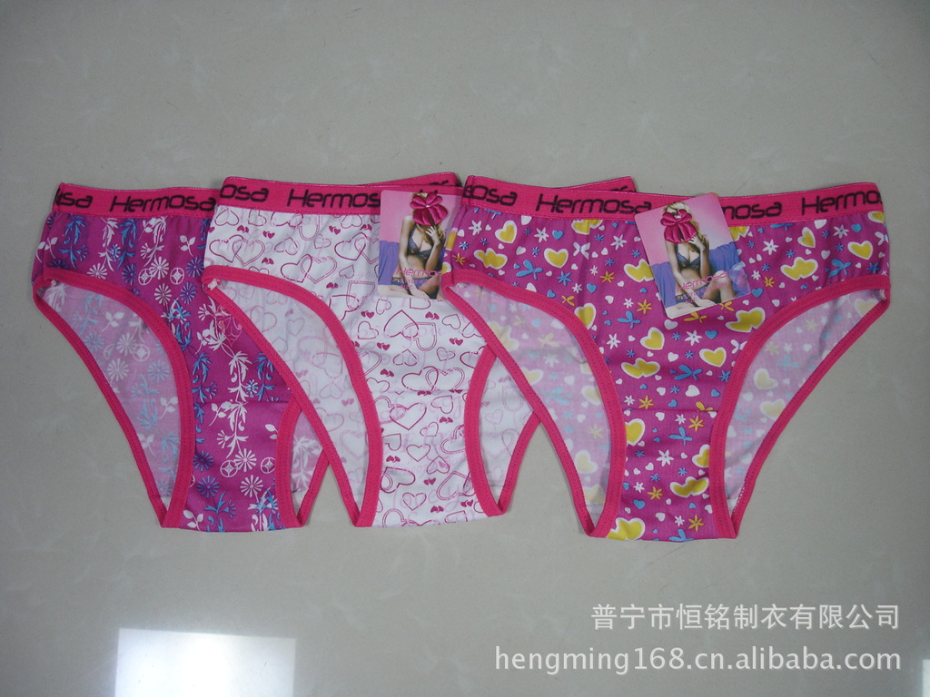 批发采购<em>内裤</em>-普宁出口南美女式<em>内裤</em> 外贸<em>印花</em>
