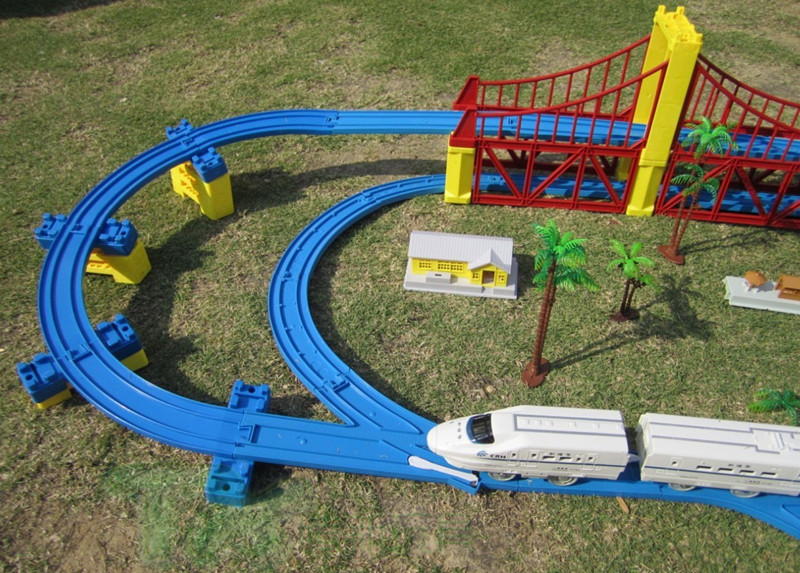和谐号 动车组 电动 托马斯 轨道火车 轨道玩具 小火车 火车玩具