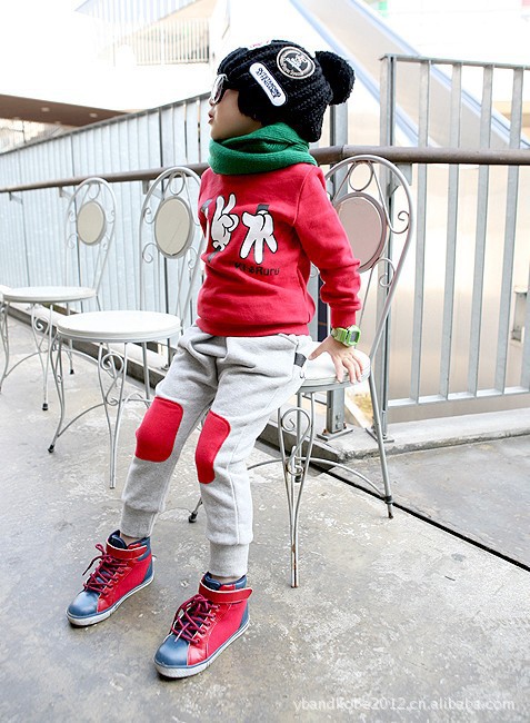 2012童装秋装韩版<em>男女</em>童运动休闲套装<em>剪刀石</em>