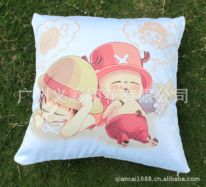 个性小抱枕 动漫卡通抱枕 厂家批发 数码印花 靠