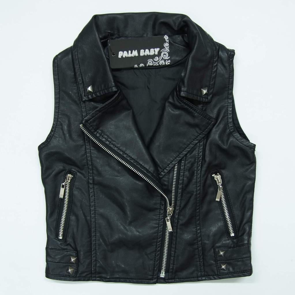 【掌心贝贝2012新款秋冬水洗皮皮衣<em>皮马甲</em>背