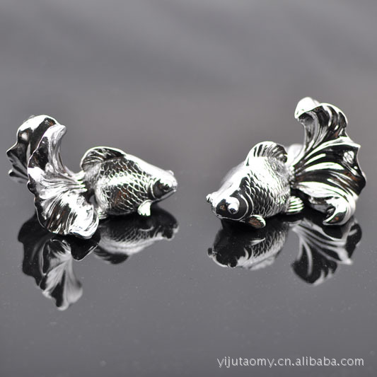 新品 金鱼镀金 镀银家居 小工艺礼品 摆件 车载饰品 家居装饰批发
