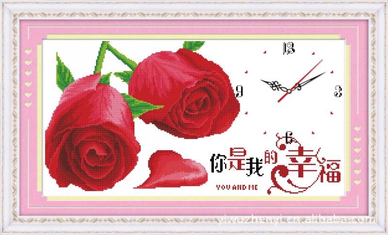 <em>你是我的幸福</em> 十字绣批发 艾米兰十字绣代理 批