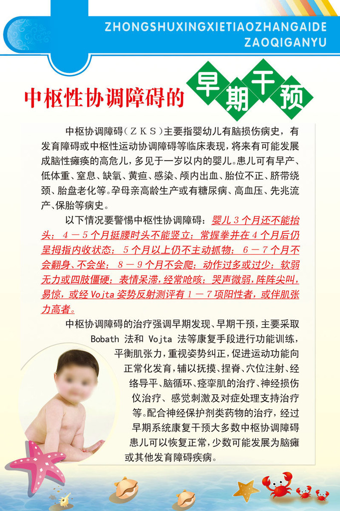 208海报展板办公装饰2492 中枢性协调障碍的