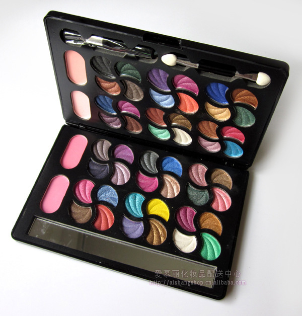 眼影-8078正品EV~<em>52色</em>大色板(48色眼影+4色