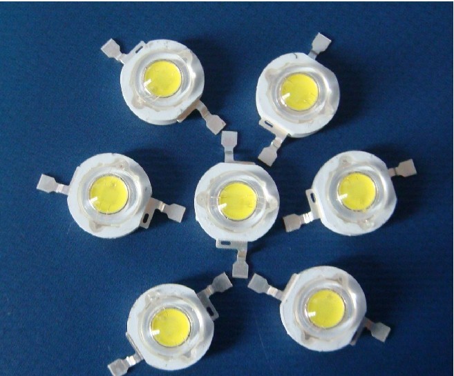 厂家销售 LED大功率灯珠 1W白光100-110LM