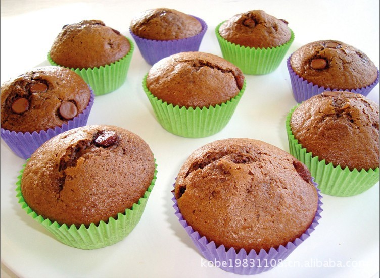 【创意硅胶蛋糕杯心形多用途硅胶蛋糕盘巧克力