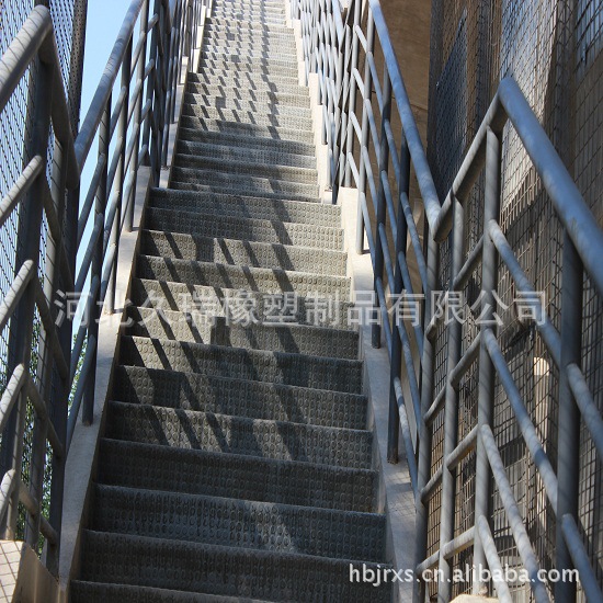 特种橡胶板-高铁救援疏散通道专用灰色橡胶石