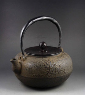 诚招代理:日本百年京都品牌平安松寿堂 平丸松竹梅 日本京都铁壶