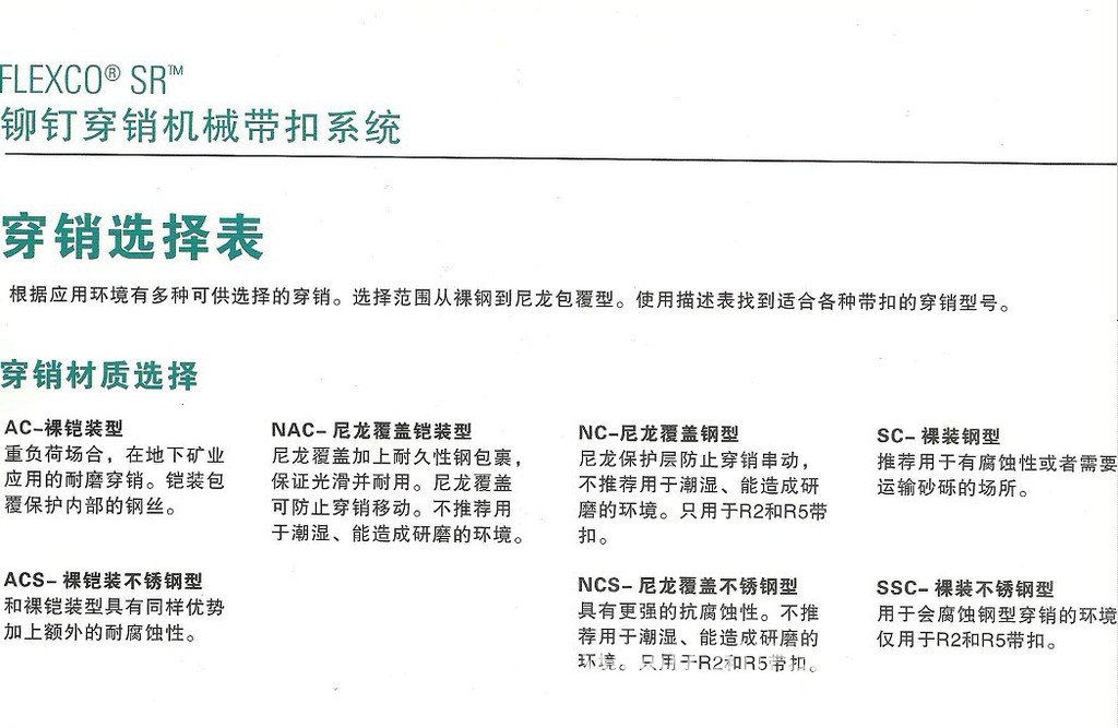 【美国孚乐率(FLEXCO)皮带扣,世界,穿销,HDv世界铆钉图纸哈姆纳塔图片