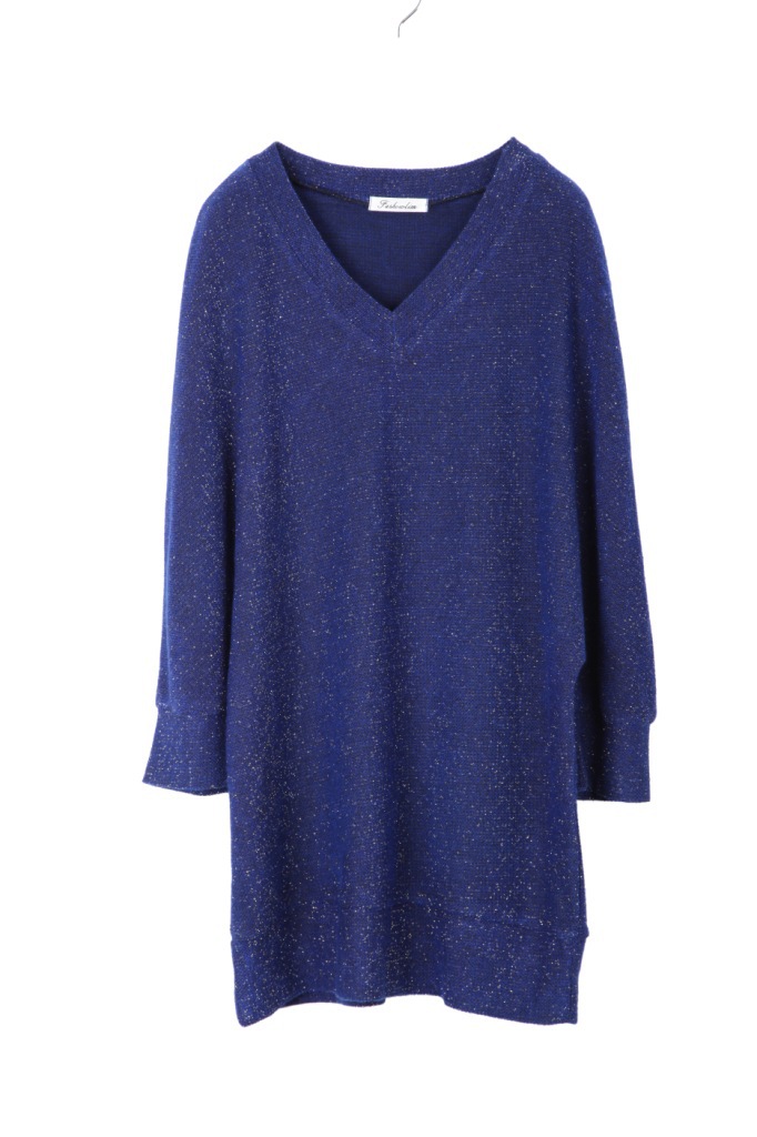 2012秋冬新款 欧美 性感针织衫金线混合编织毛