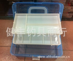 塑料盒-渔具 工具箱 美术箱 五金工具盒 美容用