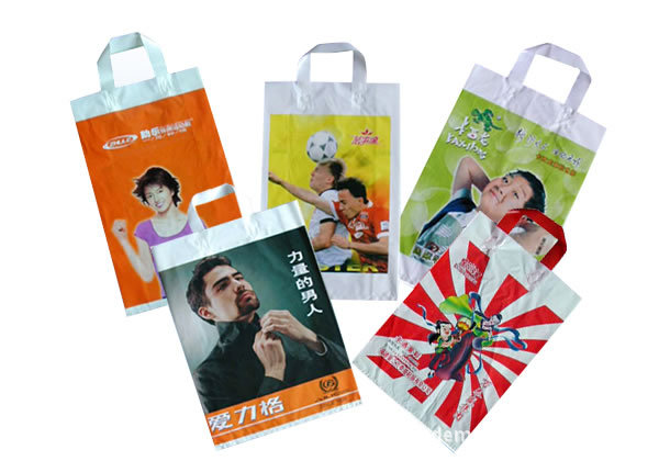 北京厂家供应设计服装内包装彩色卡通塑料袋印