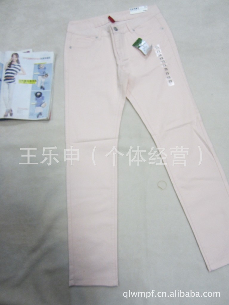 外贸女装批发 原单女士弹力小脚裤 韩单品牌女