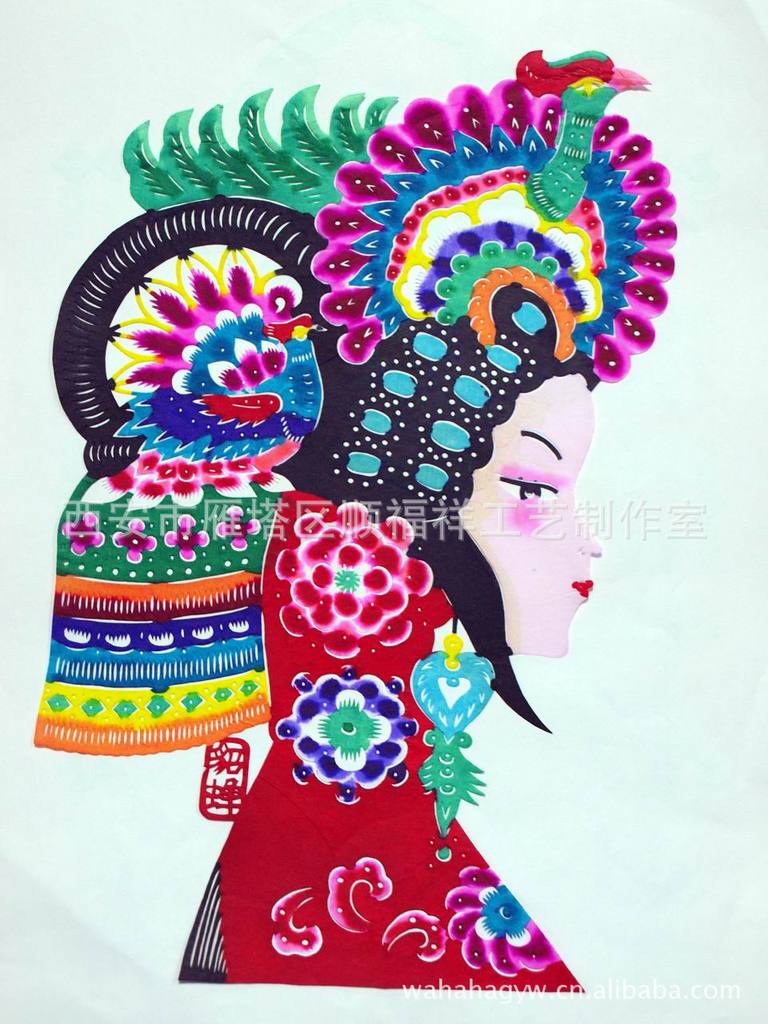 批发剪纸<em>京剧女脸谱</em>特价供应 5.00、4.50元/张