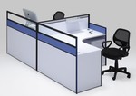 屏风办公桌_组办公桌_工作位_卡位_职员办公桌ZM-D-0201
