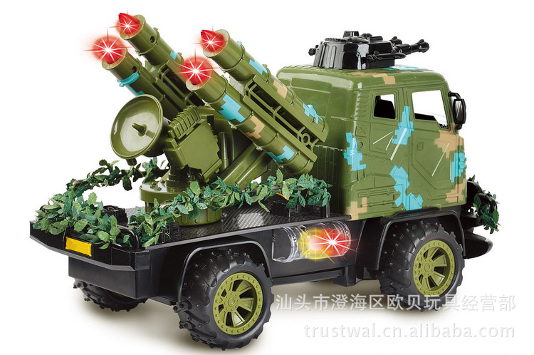 军事模型-儿童玩具车模型小额混批发四通遥控