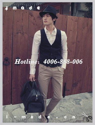 【设计定制韩版修男士<em>马甲</em>时尚<em>男马甲</em>】<em>价格</em>,