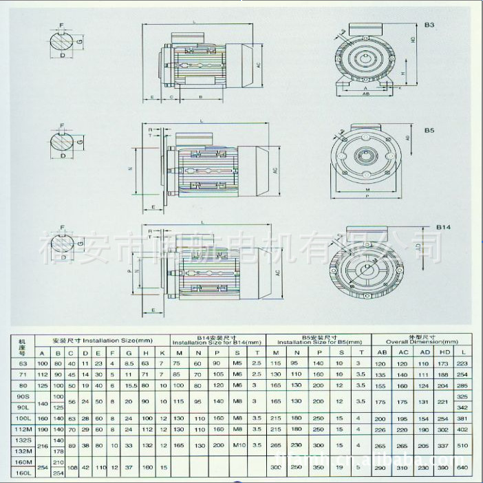 厂家直销y1002-4型电动机