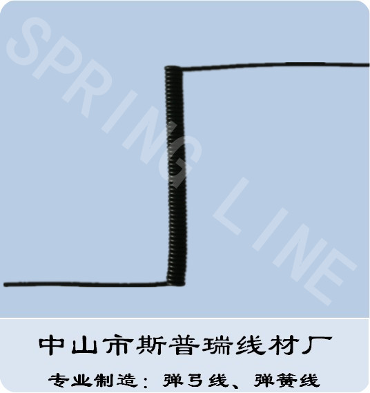 0黑色雾面 车充弹*线弹簧线