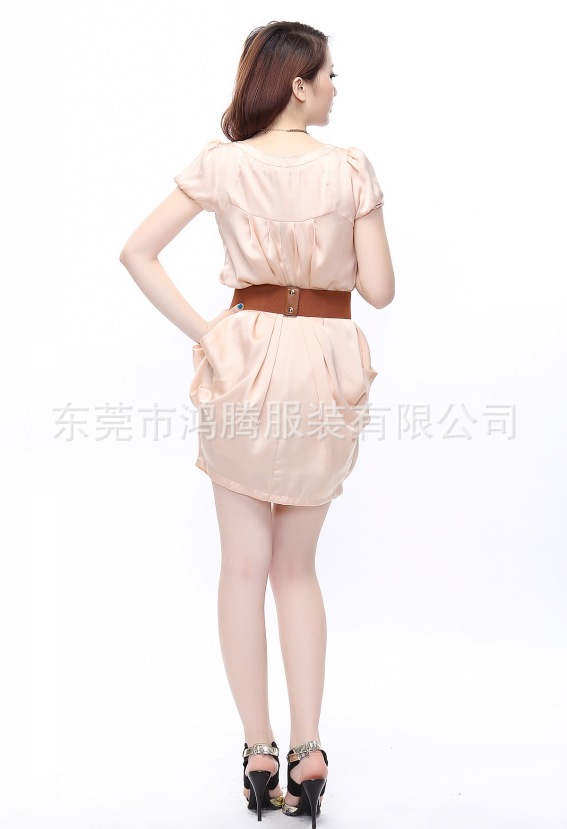 【高档<em>女裙子</em>批发 <em>2012夏新款</em> 真丝OL气质蕾