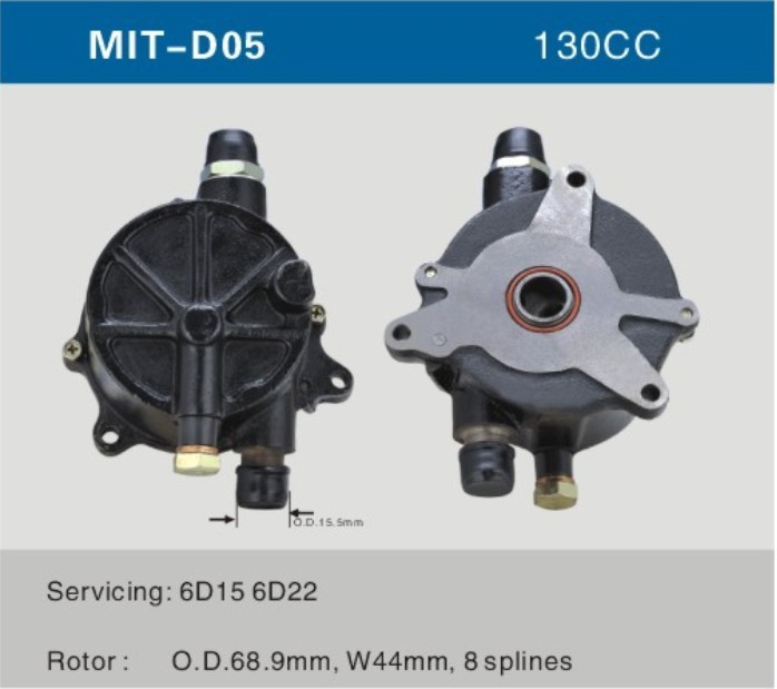 供应mitsubishi 三菱汽车发电机真空泵 刹车助力泵 型号mit-d05