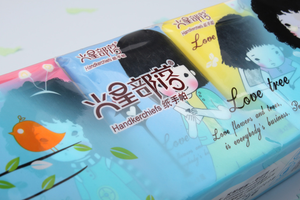 【火星部落手帕纸 等<em>信妹</em>图案 随身带迷你手帕