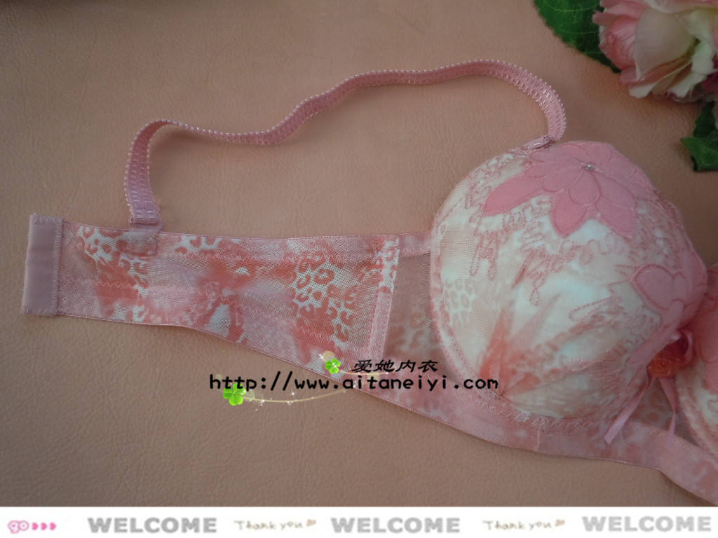 批发采购<em>文胸</em>-<em>爱她</em>内衣裤 流行时尚花朵少女系