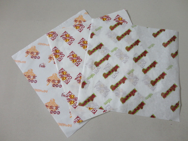 【供应淋膜防油纸、食品包装纸、汉堡包纸、卤