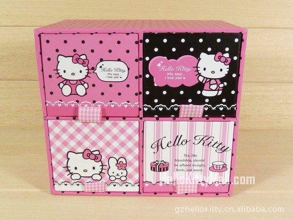 4368-Hello Kitty首飾盒 化妝盒 收納盒 禮品盒 TQ115工廠,批發,進口,代購